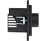 Механизм светорегулятора EKF PROxima Стокгольм, 600W, 220В, черный EZD06-101-10 2