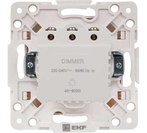 Механизм светорегулятора EKF PROxima Стокгольм, 600W, 220В, белый EYD06-101-10