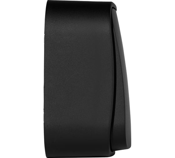 Выключатель Legrand одноклавишный Legrand Quteo IP20 10А 250В винтовые зажимы накладной монтаж чёрный матовый 782471
