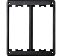 Рамка Simon для настенных блоков Сима Классик на 2 S-модуля, графит SM202-14