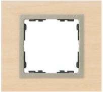 Рамка Simon декоративная, 1 пост, S82 Nature, Дерево, клён-шампань 82917-68