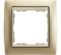 Рамка Simon декоративная, 1 пост, S82, шампань-шампань 82914-34