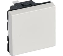 Переключатель Legrand на 2 направления Программа Mosaic 2 модуля 10 AX белый 278011L