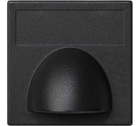 Адаптер Simon для ввода или вывода кабелей, К45, графит K10-14