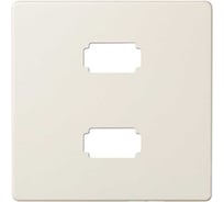 Накладка Simon, для коннектора 2*USB 2.0 типа А, мама, слоновая кость 8201090-31