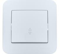 Выключатель проходной Lezard ASTI белый 7081-0202-105