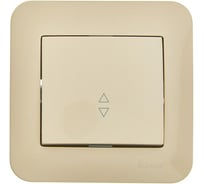 Выключатель проходной Lezard ASTI крем 7081-0303-105