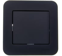 Выключатель Lezard ASTI чёрный бархат 7081-4242-100