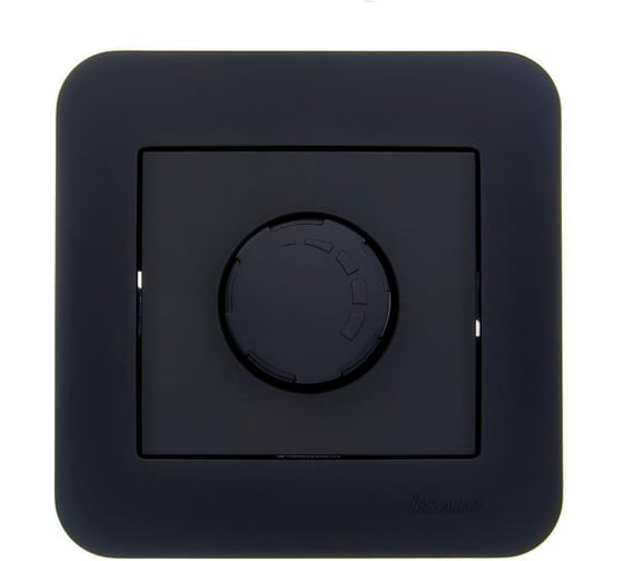 Диммер Lezard ASTI 1000W чёрный бархат 7081-4242-157