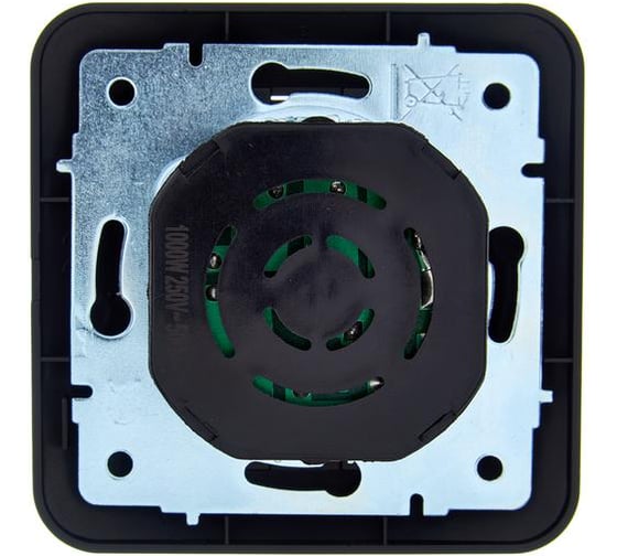 Диммер Lezard ASTI 1000W чёрный бархат 7081-4242-157
