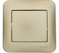 Выключатель Lezard ASTI золото 7081-3636-100