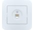 Розетка телефонная Lezard ASTI евро белая 7081-0202-137 1