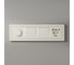 Рамка на 4 поста WERKEL Split (айвори/белый, soft-touch) a067257 4