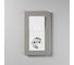 Рамка на 2 поста WERKEL Split (дымчатый/белый, soft-touch) a067260 2
