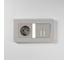Рамка на 2 поста WERKEL Split (дымчатый/белый, soft-touch) a067260 4