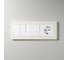 Рамка на 3 поста WERKEL Split (айвори/белый, soft-touch) a067256 2