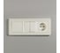 Рамка на 3 поста WERKEL Split (айвори/белый, soft-touch) a067256 4