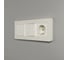 Рамка на 3 поста WERKEL Split (айвори/белый, soft-touch) a067256 5