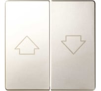 Клавиши для выключателя управления жалюзи Simon S82, S82N, блокировка, 2 штуки, шампань 82028-34