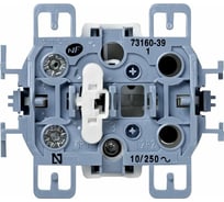 Одноклавишный кнопочный выключатель с подсветкой Simon, 10А 250В, S73, S73 Loft 73160-39