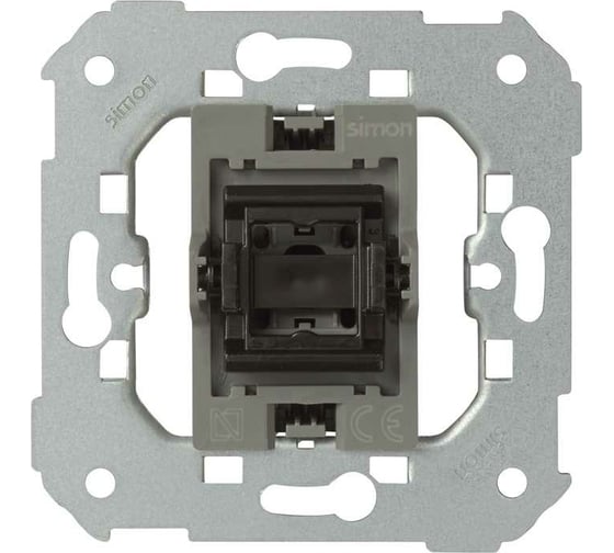 1 клавишный выключатель Simon, экспресс-монтаж, 10АX, S82, S82N, S88, S82 Detail 7700101-039 1