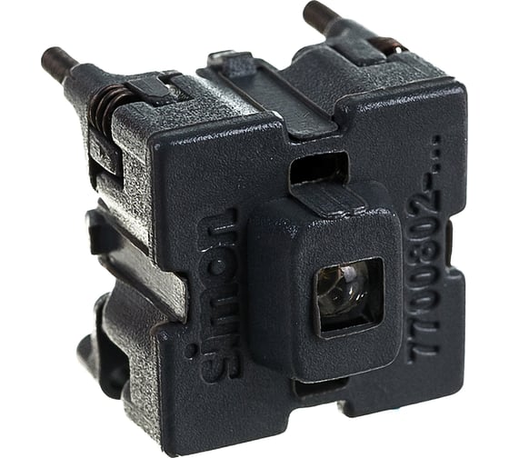 Блок LED подсветки Simon, цвет голубой, S82, S82N, S88, S82 Detail 7700802-064