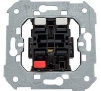 Двухклавишный кнопочный выключатель Simon 1 вход 2 выхода, 10А 250В 75399-39