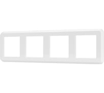 Рамка Arlight пластиковая FRM-VERSA-PL-4-WH 1шт 045187