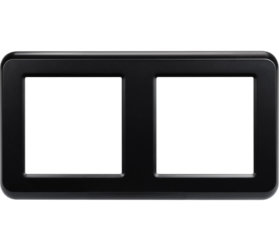 Рамка Arlight пластиковая FRM-VERSA-PL-2-BK 1шт 043778