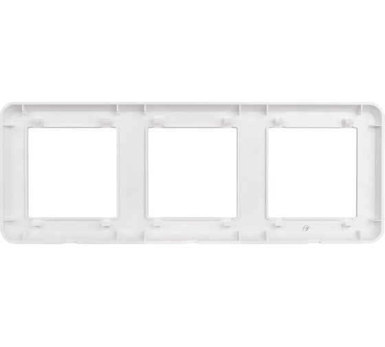 Рамка Arlight пластиковая FRM-VERSA-PL-3-WH 1шт 043782