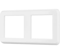 Рамка Arlight пластиковая FRM-VERSA-PL-2-WH 1шт 043776