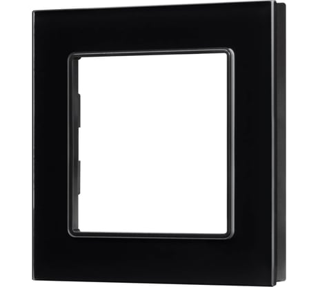 Рамка Arlight стеклянная FRM-GLARE-GS-1-BK 1шт 043787