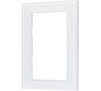 Рамка Arlight стеклянная FRM-GLARE-GS-D-WH 1шт 043789