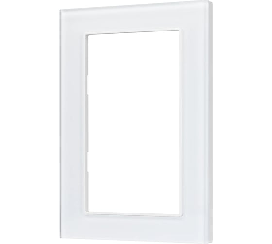 Рамка Arlight стеклянная FRM-GLARE-GS-D-WH 1шт 043789 1
