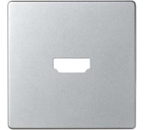 Накладка для коннектора Simon HDMI v 1.4, мама, S82, S82N, алюминий 8201094-033