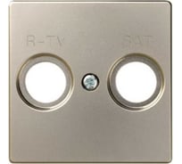 Накладка для спутниковых радио-телевизионных розеток Simon, S82, S82N, шампань 82097-34