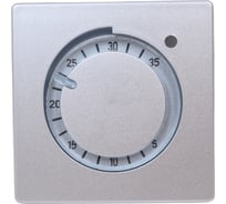 Накладка для термостата Simon, S82 Detail алюминий 82505-93