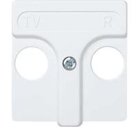 Накладка на R-TV-розетку Simon, белый С27053-0034