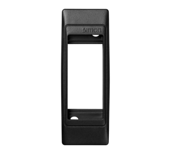 Рамка Simon 1 пост, 32х90мм, узкий модуль, S82C, графит 82615-68