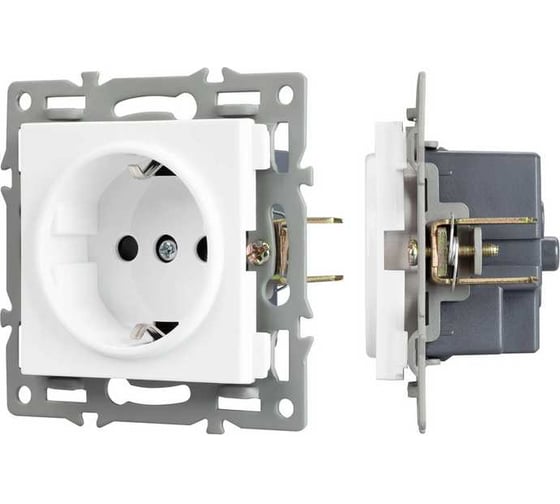 Механизм электрической розетки Arlight SCT-MEU1-PL-WH 1шт 043730