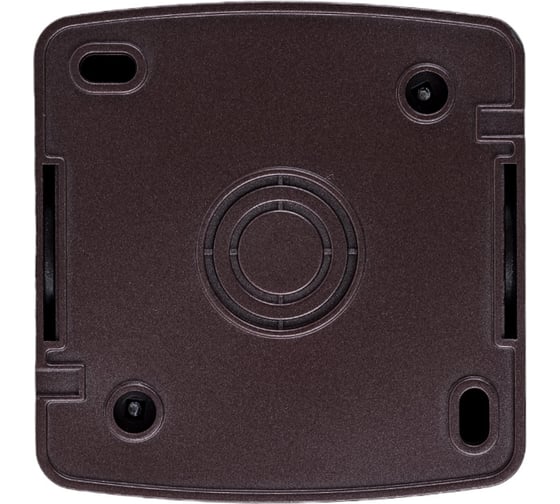 2-клавишный выключатель TDM ELECTRIC открытой установки IP44 10А шоколад "Селигер" SQ1818-0202
