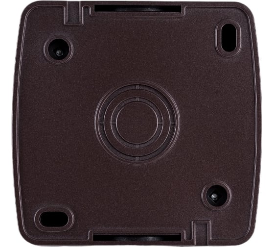 1-клавишный выключатель на 2 направления TDM ELECTRIC открытой установки IP44 10А шоколад "Селигер" SQ1818-0211