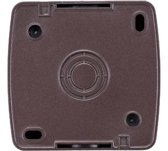 Розетка TDM ELECTRIC 2П+3 открытой установки IP54 16А с крышкой шоколад "Селигер" SQ1818-0213
