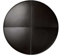 Клавиша Simon 2 шт для выключателя двухклавишного, S88, коричневый 88026-32