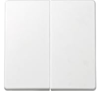 Клавиша Simon 2шт для выключателя двухклавишного, S73 Loft, белый 73026-60