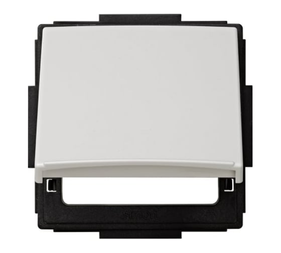 Откидная крышка для розетки Simon механизм S27, IP44, IK07, Scudo, белый 2705092-030