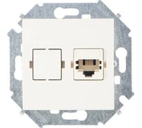 Телефонная розетка Simon RJ11, винтовой зажим, слоновая кость 20 1591480-031