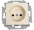 Розетка Simon 2P, 16А, 250В, винтовой зажим, слоновая кость 20 1591431-031 2