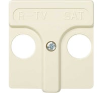 Накладка на телевизионную розетку Simon R-TVSAT, широкий модуль, S27, слоновая кость 27097-31
