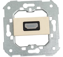 Розетка Simon проходная угловая для подключения HDMI-разъёма аудио/видео v1.3 S27 2701094-031